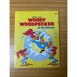 Walter Lantz Woody Woodpecker at the Circus Vintage Comic Book